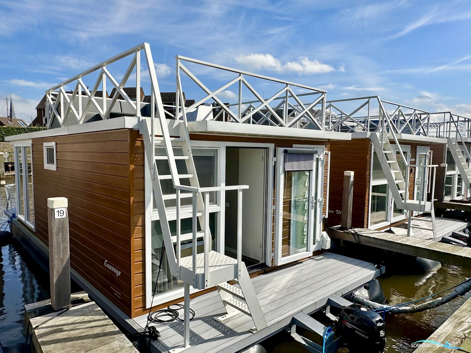 Havenlodge Melite Houseboat Live a board / River boat 2022, with Suzuki engine, The Netherlands