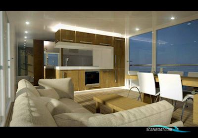 Houseboat The Yacht House 40 Live a board / River boat 2024, with 2x 40 pk Mercury engine, Norway