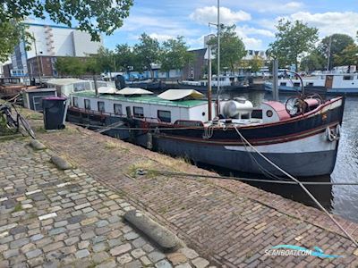 Steilsteven 22.00 Varend Woonschip Live a board / River boat 1920, with Daf engine, The Netherlands