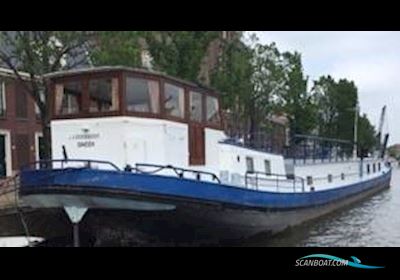 Woonschip Ex Vrachtschip Live a board / River boat 1909, with Volvo Penta Tmd 96 engine, The Netherlands