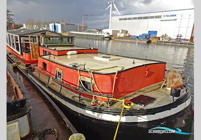 Casco Spits Woonschip 38.00 Live a board / Riverboat 1930, The Netherlands