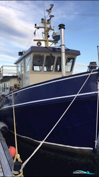 Hollandsk slæbebåd Live a board / Riverboat 1957, with DAF engine, Denmark