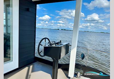 Homeship Vaarchalet 1250D Luxe Houseboat Live a board / Riverboat 2023, with Vetus Diesel engine, The Netherlands