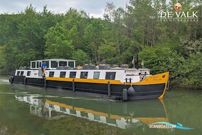 Houseboat 22 Meter Live a board / Riverboat 1997, with Perkins engine, France