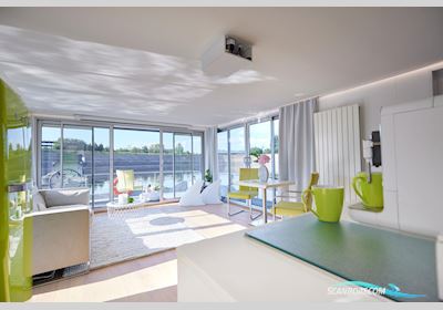 Houseboat Motor Cruiser Home Traveller Xxl 1500 Live a board / Riverboat 2017, with John Deere engine, Germany