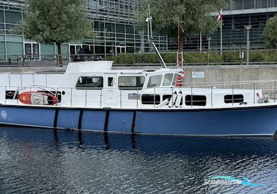 Husbåd i Tuborg Havn Live a board / Riverboat 1969, with Detroit Diesel engine, Denmark