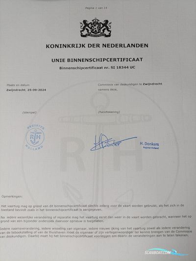 Luxemotor Woonschip 27.00 Live a board / Riverboat 1926, with Daf engine, The Netherlands