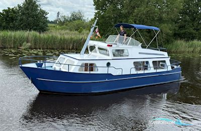 Motorkruiser Tiny House Live a board / Riverboat 1980, with Daf engine, The Netherlands