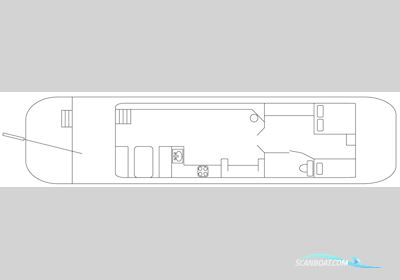Paviljoentjalk 16.75 Live a board / Riverboat 1893, with Kromhout<br />3 Gsv engine, The Netherlands