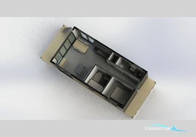 SL Houseboat Kerkdriel Inclusief Ligplaats Live a board / Riverboat 2024, The Netherlands