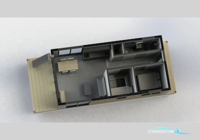 SL Houseboat Kerkdriel Inclusief Ligplaats Live a board / Riverboat 2024, The Netherlands