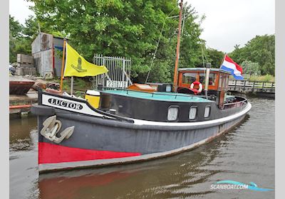 Sleepboot Amsterdammer 15.16 Live a board / Riverboat 1924, with Kromhout<br />6TS117 engine, The Netherlands