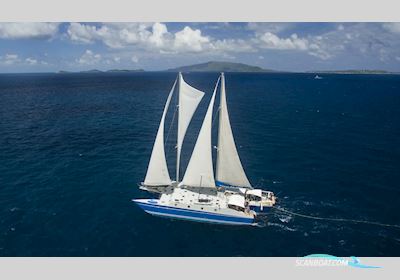 Cuan Law Schooner Trimaran Mehrrumpfboot 1987, mit Caterpillar motor, Virgin Islands