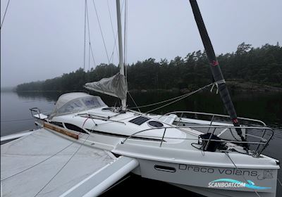 Dragonfly 28 Sport Mehrrumpfboot 2014, mit Honda motor, Dänemark