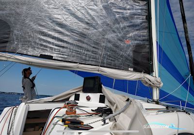 Dragonfly 28 Sport Mehrrumpfboot 2014, mit Honda motor, Dänemark