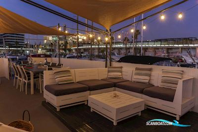 Plastimare Cat Tirreno Pontoon Boat Blue Mare Pls Cat Tirreno 15,50 Mehrrumpfboot 2008, mit Fnw 40 CV motor, Spanien