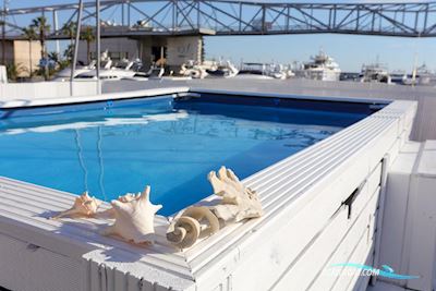 Plastimare Cat Tirreno Pontoon Boat Blue Mare Pls Cat Tirreno 15,50 Mehrrumpfboot 2008, mit Fnw 40 CV motor, Spanien