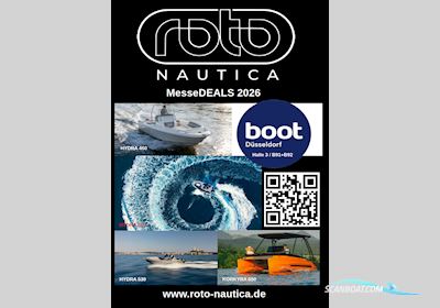 Roto Korkyra 650 Pro Mehrrumpfboot 2026, mit Honda BF 60 Xrtu motor, Deutschland