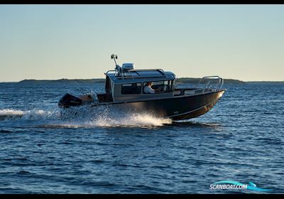 Alukin C650 Motor boat 2024, with Mercury V6-200 hk engine, Sweden