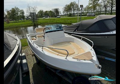 Aquamar Panaria 465 Motor boat 2009, with Johnson engine, The Netherlands