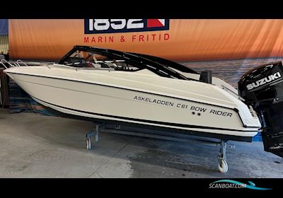 Askeladden C61 Bowrider Motor boat 2022, with Suzuki engine, Sweden