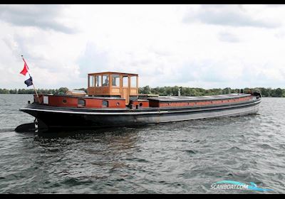 Barge luxe motor Motor boat 1926, with DAF engine, The Netherlands