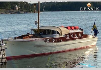 Classic Motor Yacht Motor boat 1928, with Volvo Penta engine, Sweden