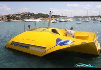 Commercial Semi Submarine Boat Motor boat 1990, with Sole Diesel engine, Spain