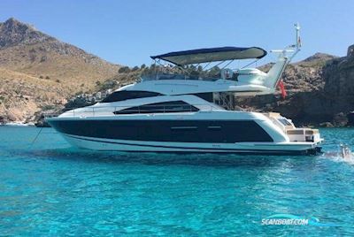 Fairline 70 Squadron Motor boat 2009, with MAN 2 x 1360 HP engine, Italy