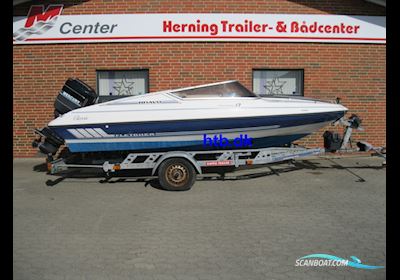 Fletcher Bravo Arrowstreak 17 Classic m/Mercury 100 hk Elpto og Indespension Trailer Motor boat 1994, with Mercury engine, Denmark