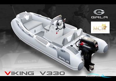 Gala V330 valmex Zwart sidestep Motor boat 2024, The Netherlands