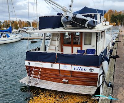 Grand Banks 42 EU Motor boat 1997, with 2 x Caterpillar 3208 TA V8 engine, Finland