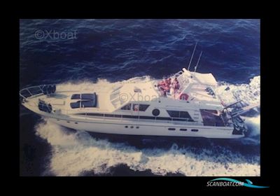 Guy Couach 1600 Fly Motor boat 1985, with GM engine, France