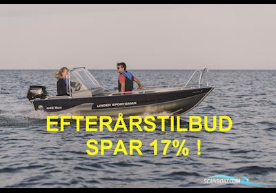 Linder 445 Max m/Mercury F20 hk Efi - Spar 17% = KR. 20.625,- ! Motor boat 2024, Denmark