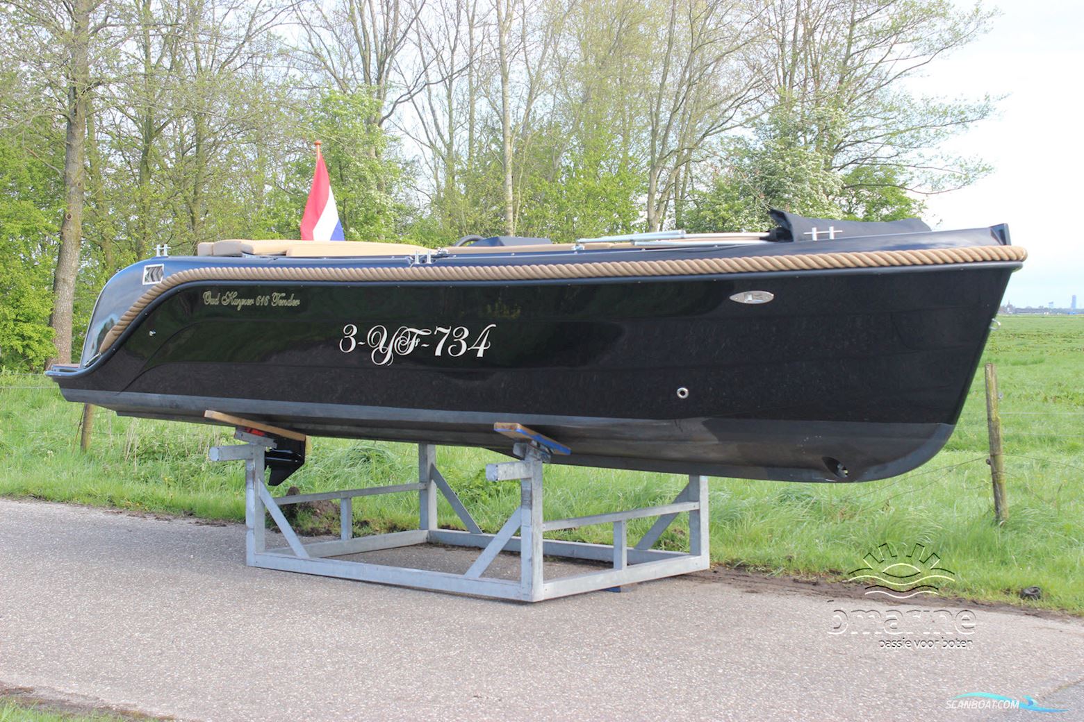 Oud Huijzer 616 Tender Motor boat 2021, with Suzuki engine, The Netherlands