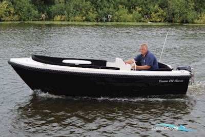 Qnap 480 + 9.8 PK Tohatsu Four Stroke Qnap 480 + 9.8 PK Tohatsu Four Stroke * Motor boat 2023, The Netherlands