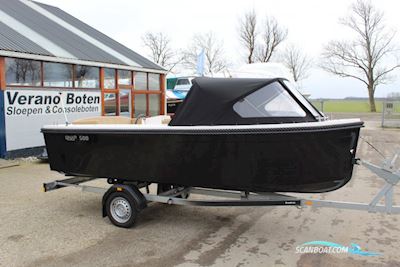 Qnap 500 + 9.8 PK Tohatsu & Cabrioletkap Qnap 500 + 9.8 PK Tohatsu & Cabrioletkap * Motor boat 2023, The Netherlands