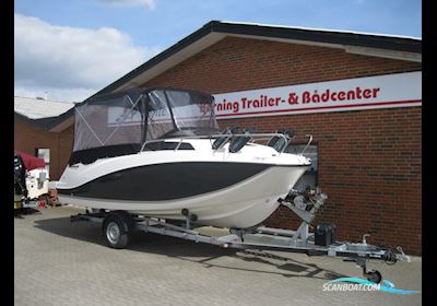 Quicksilver 555 Activ Cabin m/F115 hk Pro XS og Brenderup Trailer Motor boat 2021, with Mercury engine, Denmark