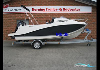 Quicksilver Activ 505 Cabin m/Mercury F80 hk og Scandic trailer Motor boat 2022, with Mercury engine, Denmark