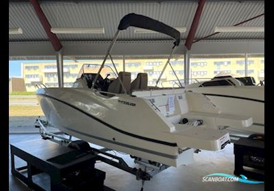 Quicksilver Activ 555 Open Med Mercury F100 Efi Elpt (Smart Edition + Udstyr) Solgt Motor boat 2024, Denmark