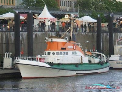 Reddingsboot Duits 23.00 Motor boat 1960, The Netherlands