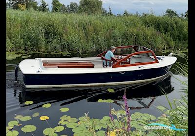 Runabout Sloep 630 Klassieke Launch Motor boat 2017, with Ruggerini engine, The Netherlands