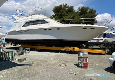Sea Ray Sedan Bringe Motor boat 2000, with  Caterpillar 640Bhp engine, Greece