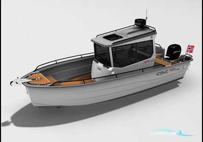 Sting 725 Pro Cabin XL Motor boat 2024, with Tilvælges engine, Denmark