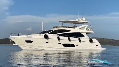 Sunseeker Manhattan 73 Motor boat 2012, with Mtu V12 2000 M94 engine, Croatia