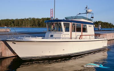 Targa 31 Mk II Motor boat 2005, with 2 x Volvo Penta Kad 300, 570 hp engine, Finland