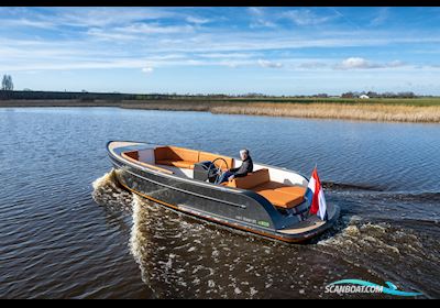 Van Baerdt E800 Tender Motor boat 2022, with Green Marine engine, The Netherlands