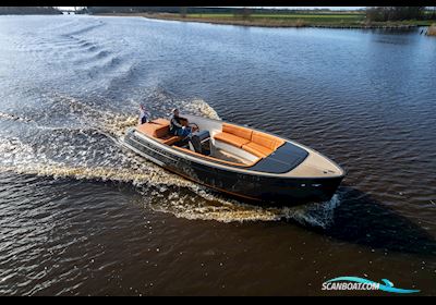 Van Baerdt E800 Tender Motor boat 2022, with Green Marine engine, The Netherlands
