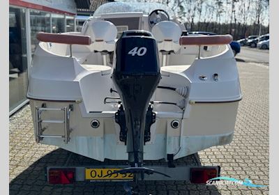 Ørnvik 470 Cruiser med 40 hk Mercury-EFI og 1000 kg Brenderup bådtrailer  Motorbåd 2008, med Mercury motor, Danmark