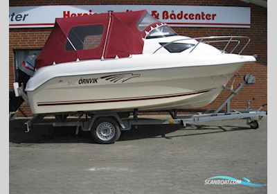 Ørnvik 510 Cruiser m/Mariner F60 hk EFI 4-takt Motorbåd 2006, med Mariner motor, Danmark